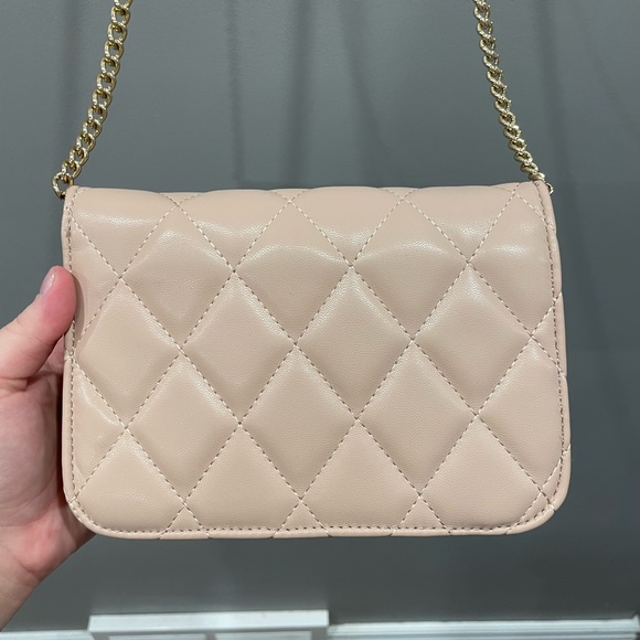 Soft Pink Cross Body Bag Faux Leather H&M - Picture 6 of 10